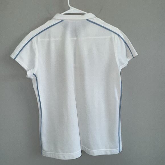 Masters Golf Masters By Alaska Woman’s Polo White Short Sleeve Shirt Sz USA 12 - Picture 3 of 10